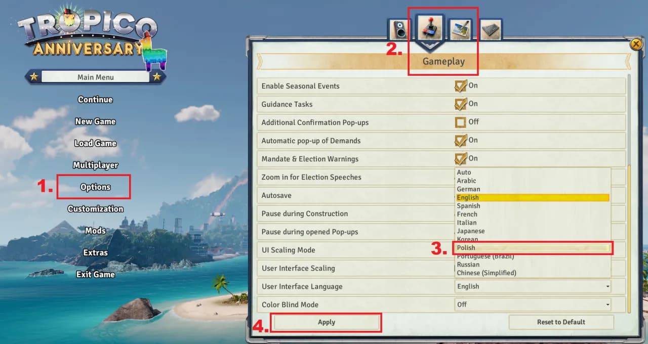 Tropico 6 spolszczenie: jak zainstalować i grać po polsku