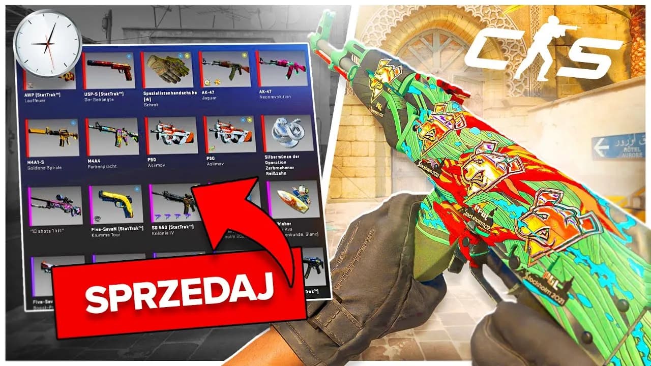 Gdzie sprzedać skiny CS2 i uniknąć strat finansowych?